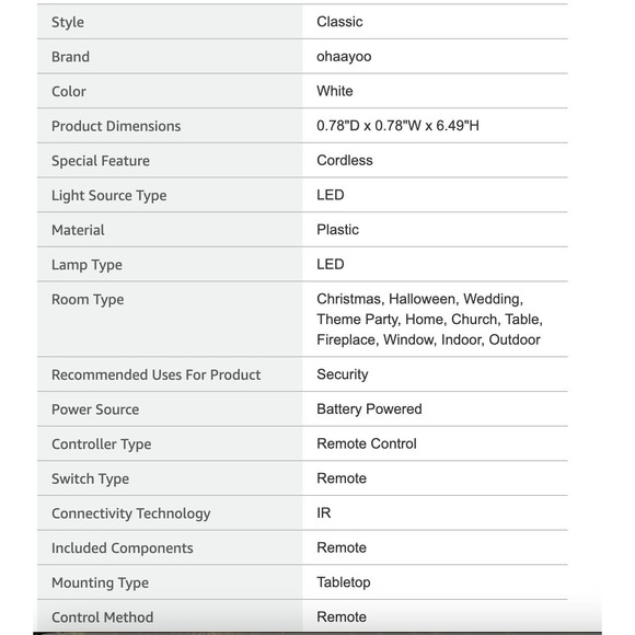 12 Floating Candles with Magic Wand Halloween Flameless LED Wizard - Picture 10 of 11